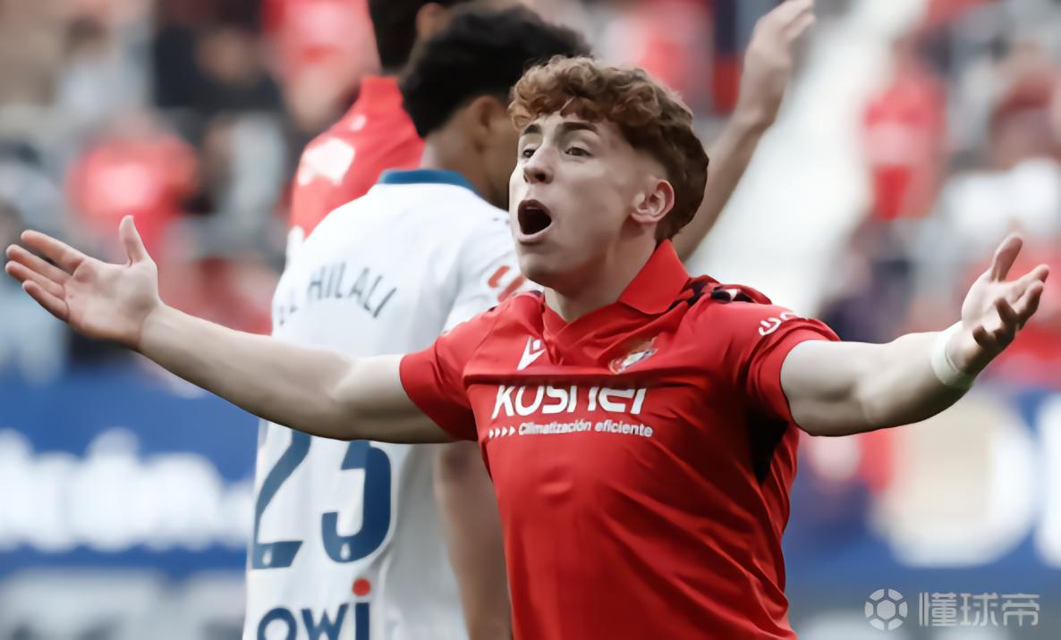 电讯报：寻找戈登替代者，纽卡认为穆尼奥斯是理想的人选