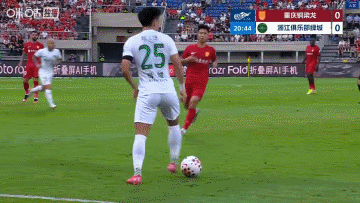 中超-铜梁龙1-1浙江3轮不胜 王钰栋破门迪马塔扳平
