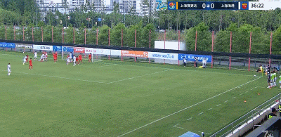 半场：赛更达0-1海港，张琳芃破门，刘若钒造险